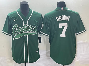 Jaylen Brown Boston Celtics green jersey