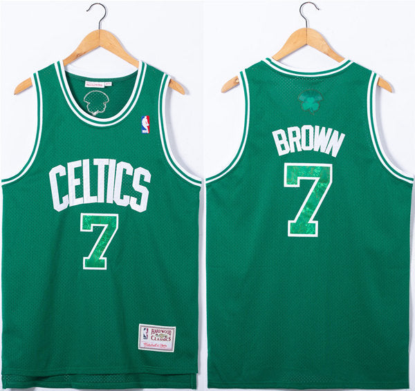 Jaylen Brown Boston Celtics green jersey