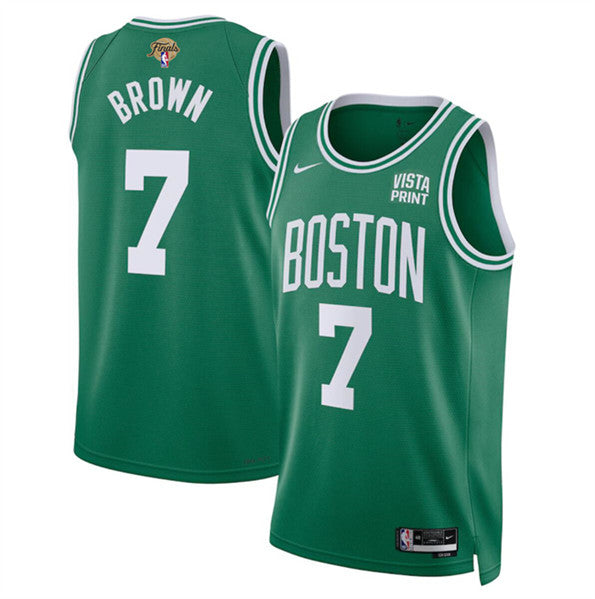 Jaylen Brown Boston Celtics green jersey