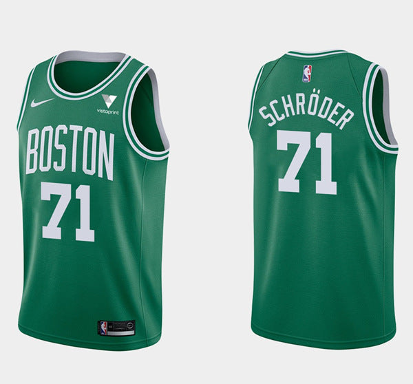 Dennis Schroder Icon Edition Boston Celtics green jersey