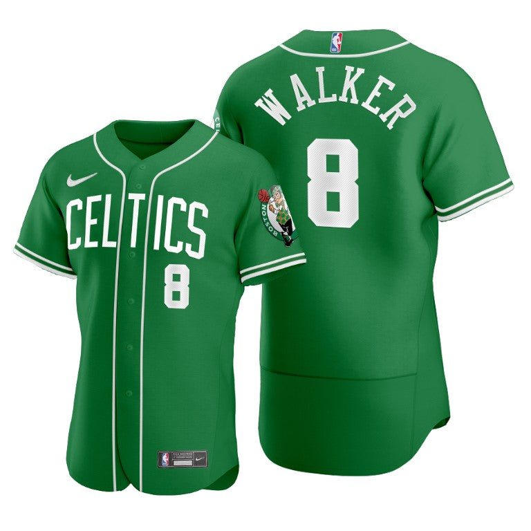 Kemba Walker Boston Celtics green jersey