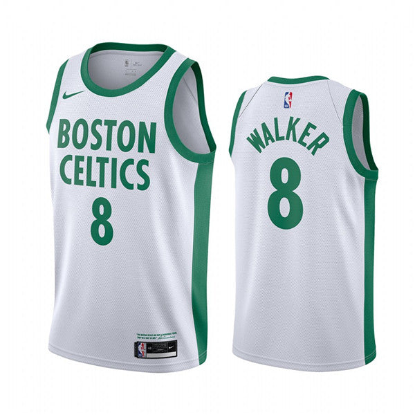 Kemba Walker Boston Celtics white City Edition jersey