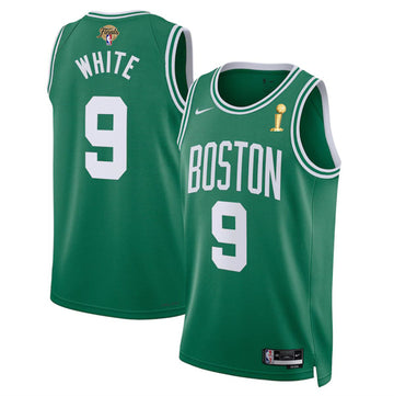 Derrick White Boston Celtics green jersey