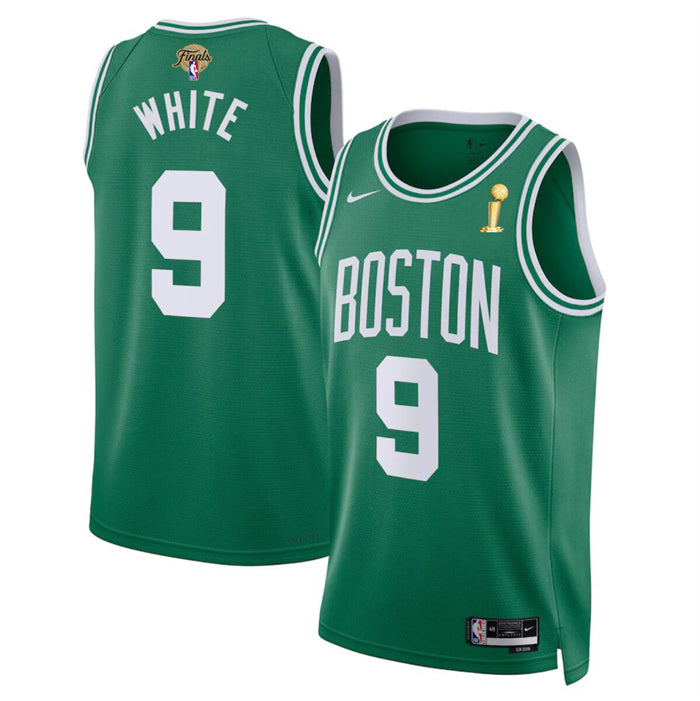Derrick White Boston Celtics green jersey