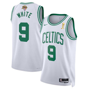 Derrick White Boston Celtics white jersey