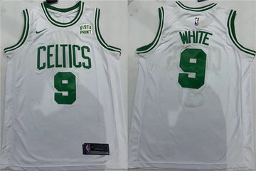 Derrick White Boston Celtics white jersey