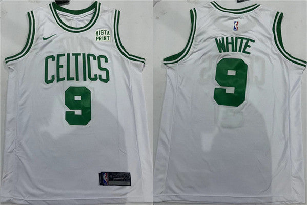 Derrick White Boston Celtics white jersey