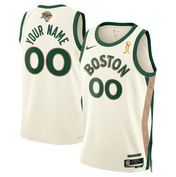 Custom Boston Celtics City Edition jersey
