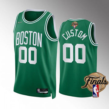 Custom Boston Celtics green jersey