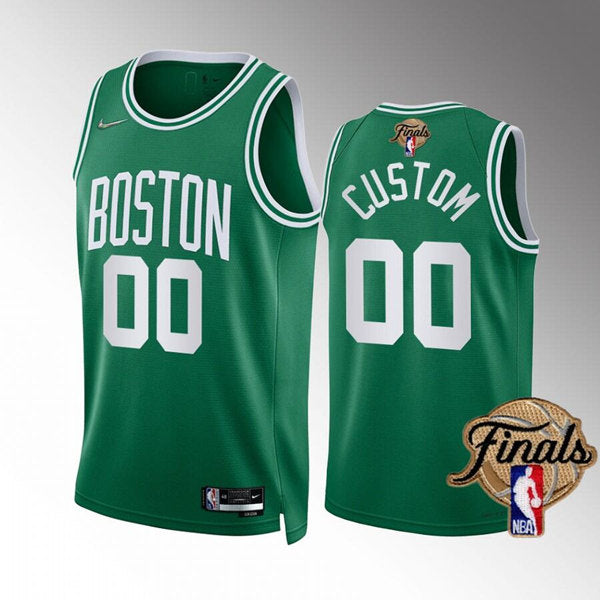 Custom Boston Celtics green jersey