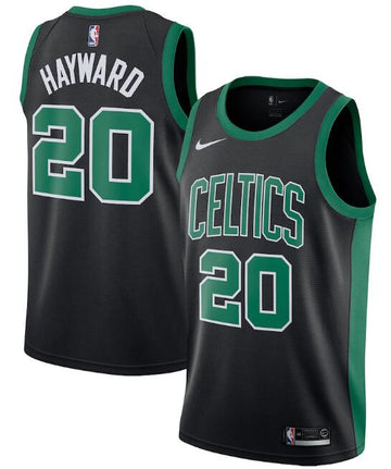 Boston Celtics black City Edition jersey