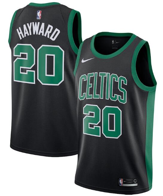 Boston Celtics black City Edition jersey
