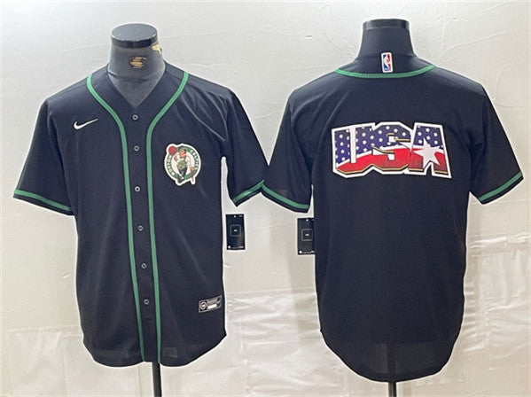 Boston Celtics black jersey