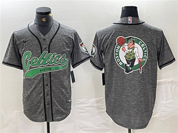 Boston Celtics gray jersey