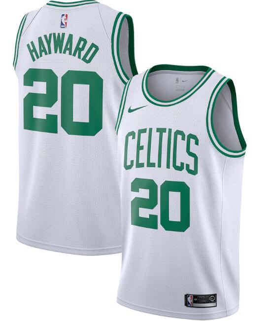 Boston Celtics white City Edition jersey