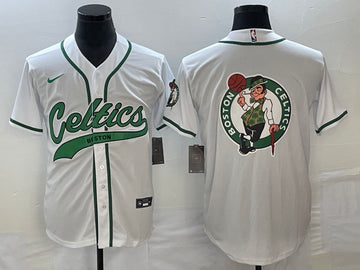 Boston Celtics white jersey
