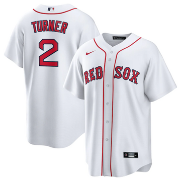 Justin Turner Boston Red Sox white jersey