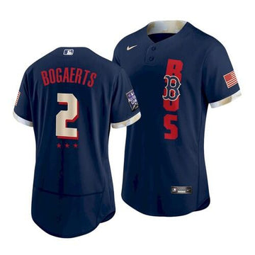 Xander Bogaerts Boston Red Sox navy All-Star jersey