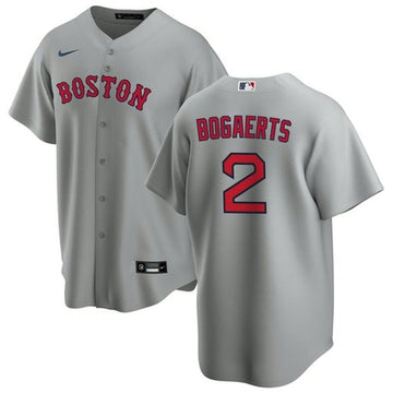 Xander Bogaerts Boston Red Sox grey jersey