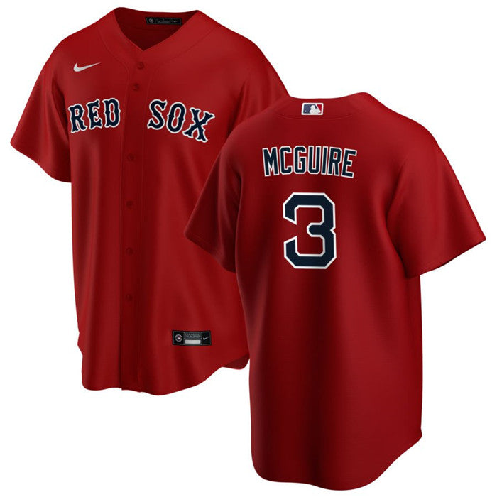 Reese McGuire Boston Red Sox red jersey