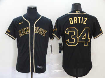 David Ortiz Boston Red Sox black jersey