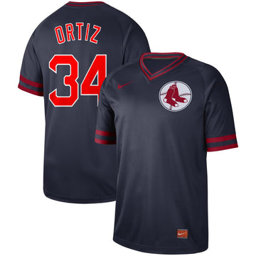 David Ortiz Boston Red Sox navy Legend jersey