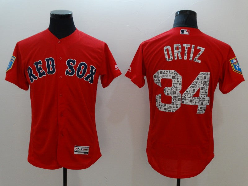 David Ortiz Boston Red Sox white jersey