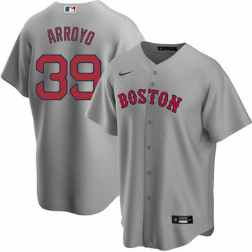 Christian Arroyo Boston Red Sox gray jersey