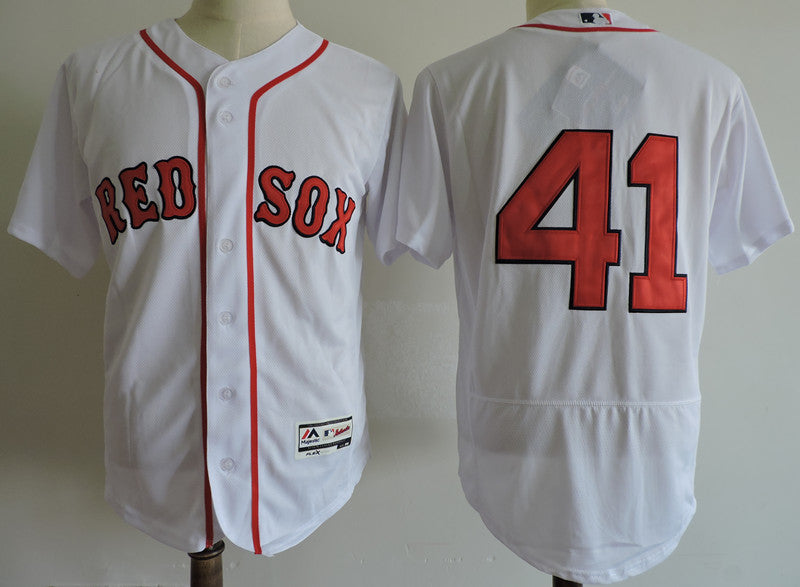 Chris Sale Boston Red Sox white jersey
