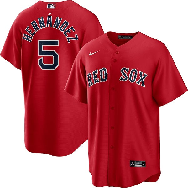 Enrique Hernandez Boston Red Sox red jersey