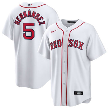 Enrique Hernandez Boston Red Sox white jersey