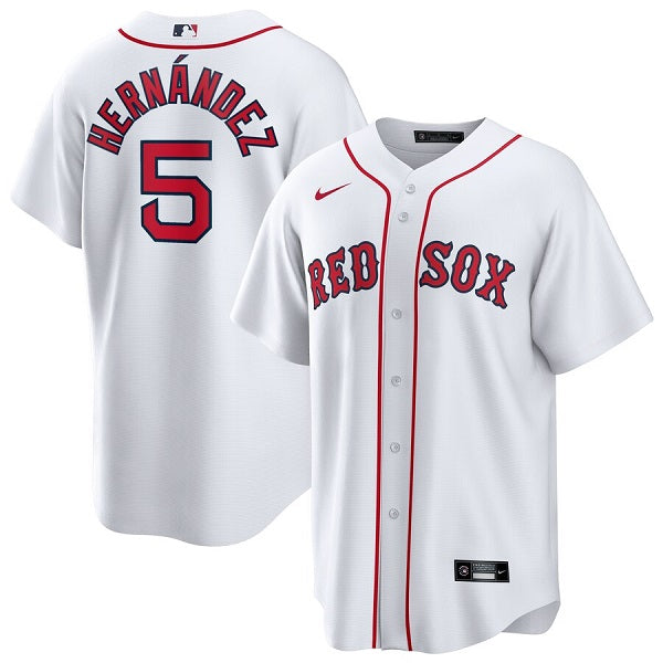 Enrique Hernandez Boston Red Sox white jersey