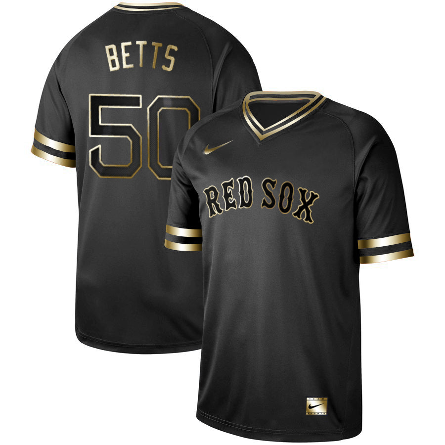 Mookie Betts Boston Red Sox black jersey