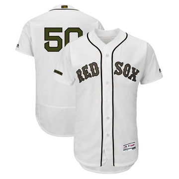 Mookie Betts Boston Red Sox white jersey