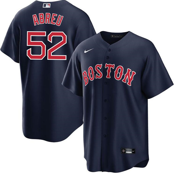 Wilyer Abreu Boston Red Sox navy jersey