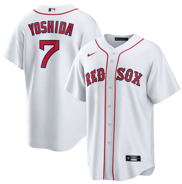 Masataka Yoshida Boston Red Sox white jersey