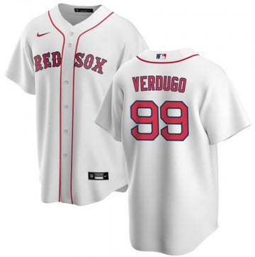 Alex Verdugo Boston Red Sox white jersey
