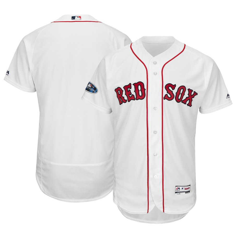 Majestic Boston Red Sox white Home jersey