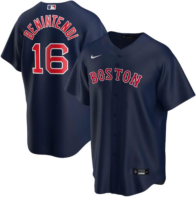 Boston Red Sox navy jersey