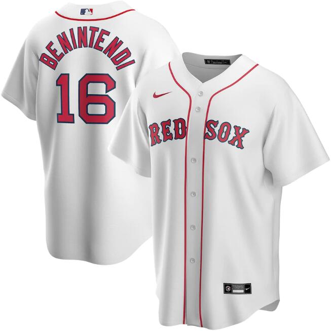 Boston Red Sox white jersey