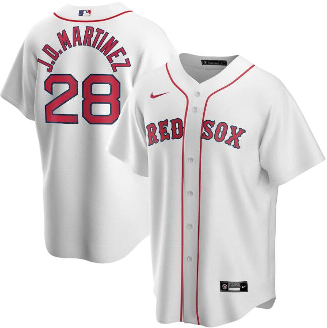 Boston Red Sox white jersey
