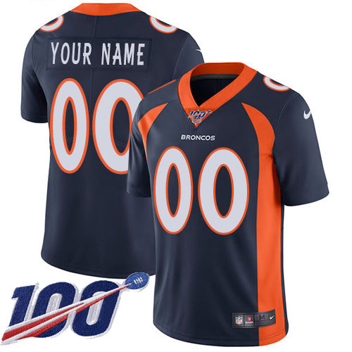 Broncos 100th Season Navy Jersey