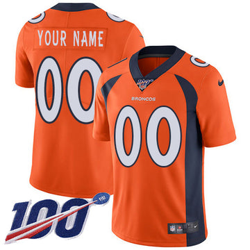 Broncos 100th Season Orange Jersey