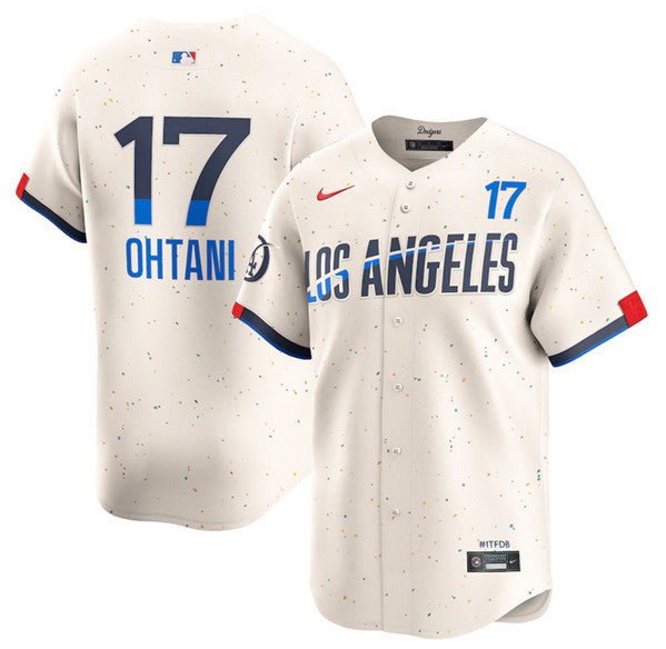 Shohei Ohtani Los Angeles Dodgers cream City Connect jersey