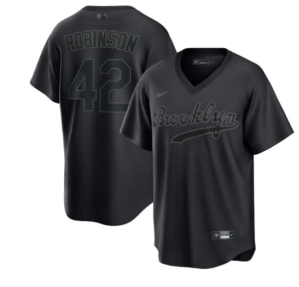 Jackie Robinson Los Angeles Dodgers black Fashion jersey