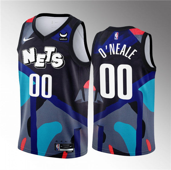 Royce O'Neale Brooklyn Nets black City Edition jersey