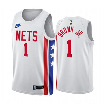 Bruce Brooklyn Nets brown Classic jersey