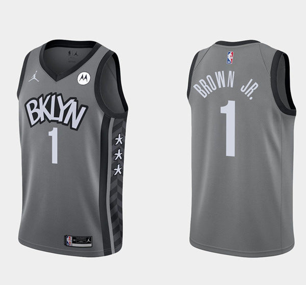 Bruce Brooklyn Nets brown jersey