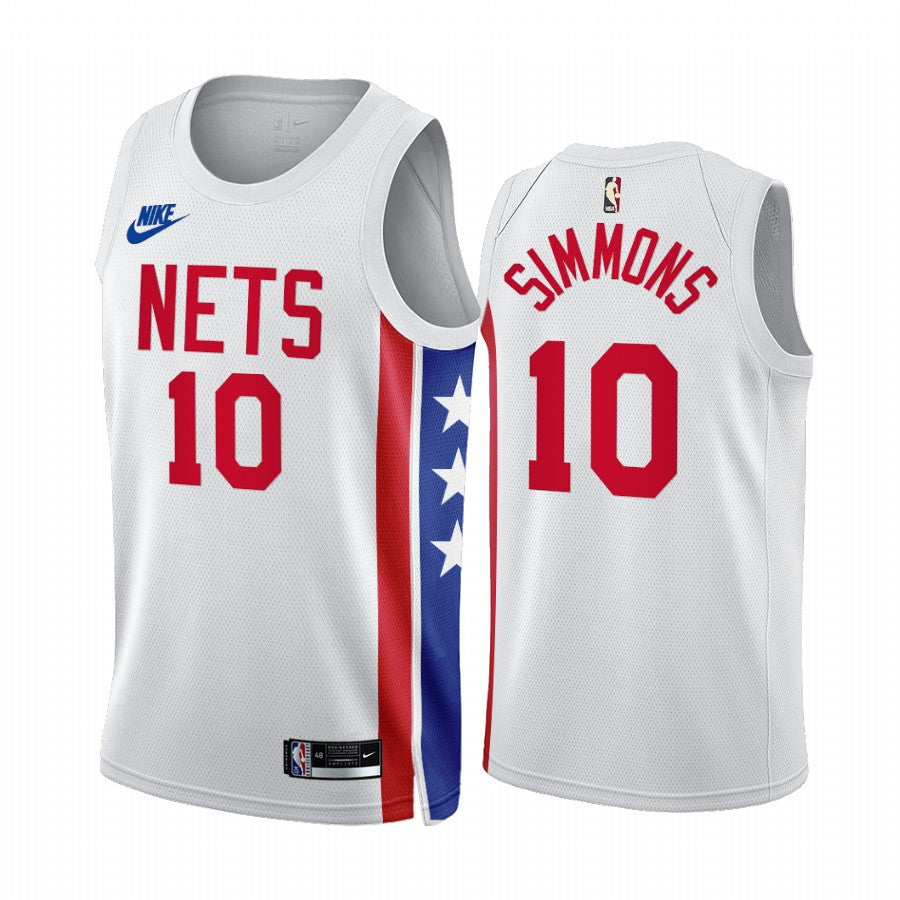 Ben Simmons Brooklyn Nets white Classic jersey