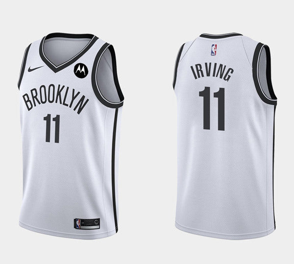 Kyrie Irving Brooklyn Nets white jersey
